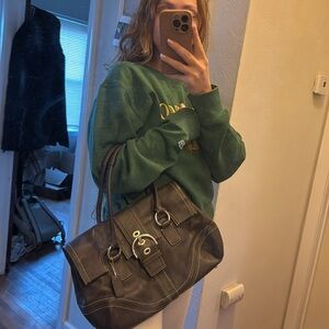 Vintage Coach Soho Hampton Shoulder Bag